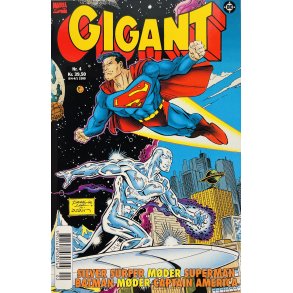 Gigant 4: Silver Surfer / Superman 1999 (Dansk) (Marvel) (DC)