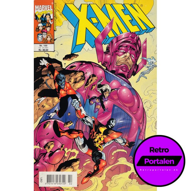 X-Men 2001 Nr. 100 (Dansk) (Marvel Comics)