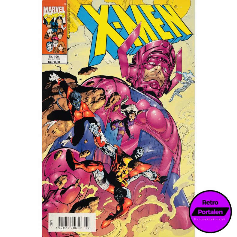 X-Men 2001 Nr. 100 (Dansk) (Marvel Comics)