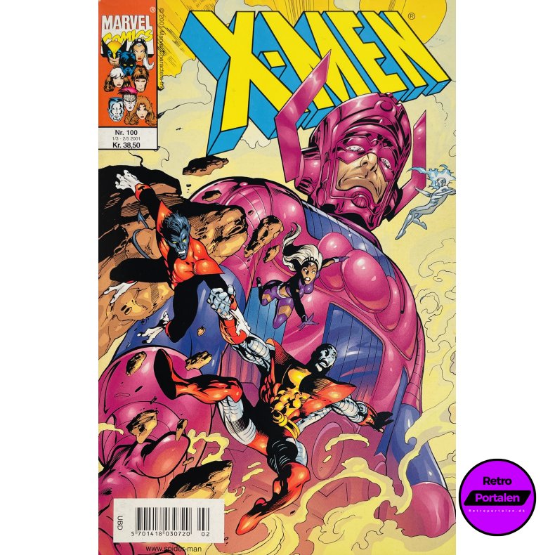 X-Men 2001 Nr. 100 (Dansk) (Marvel Comics)