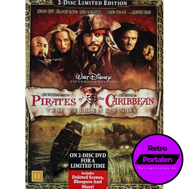Pirates Of The Caribbean: Ved Verdens Ende (2-Disc Limited Edition) (DVD)