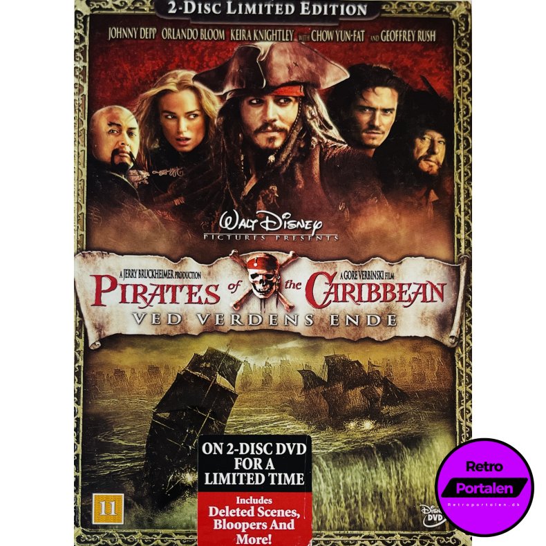 Pirates Of The Caribbean: Ved Verdens Ende (2-Disc Limited Edition) (DVD)