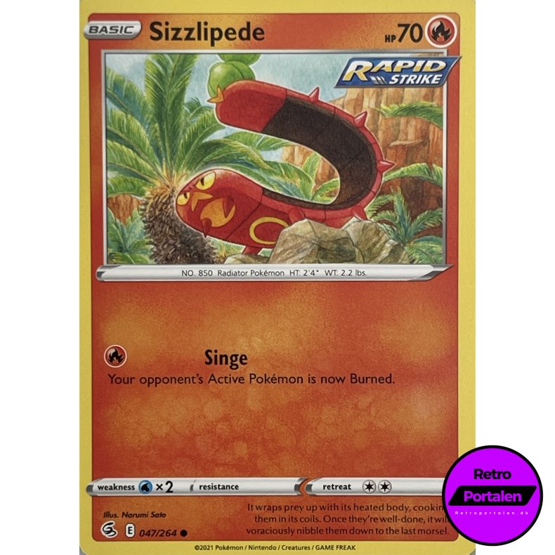 Sizzlipede