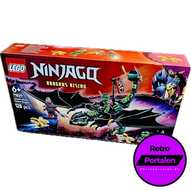 LEGO Ninjago: Lloyd's Green Forest Dragon (Model: 71829) (5702017815) (NY)