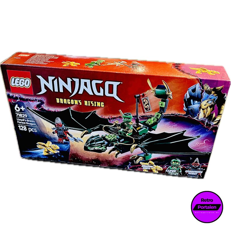 LEGO Ninjago: Lloyd's Green Forest Dragon (Model: 71829) (5702017815) (NY)
