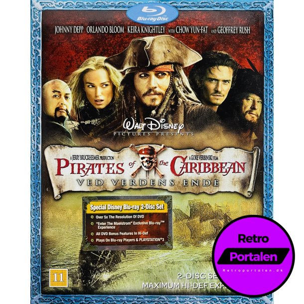 Pirates Of The Caribbean: Ved Verdens Ende (2-Disc Set) (Blu-ray)