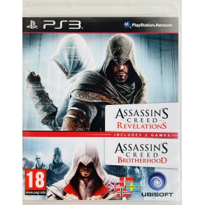 Assassins Creed Brotherhood + Assassins Creed Revelations (PS3)