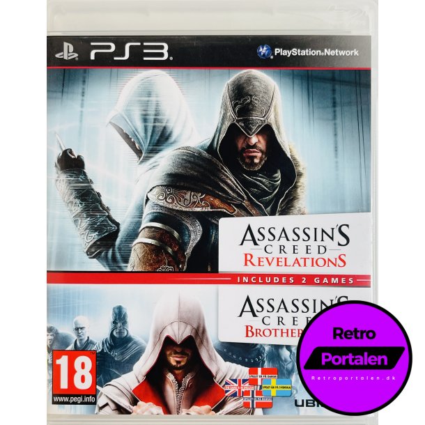 Assassins Creed Brotherhood + Assassins Creed Revelations (PS3)