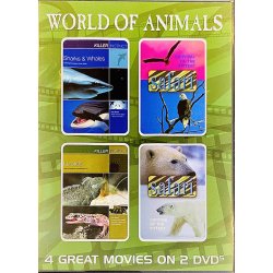 Sharks &amp; Killer Whales + Eagles + Lizards + The Polar Bear (2 Disc) (DVD)