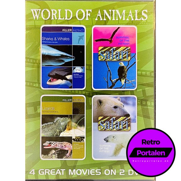Sharks &amp; Killer Whales + Eagles + Lizards + The Polar Bear (2 Disc) (DVD)