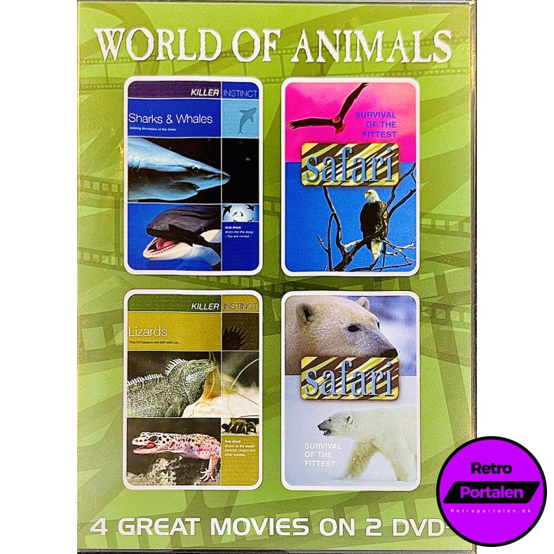 Sharks &amp; Killer Whales + Eagles + Lizards + The Polar Bear (2 Disc) (DVD)