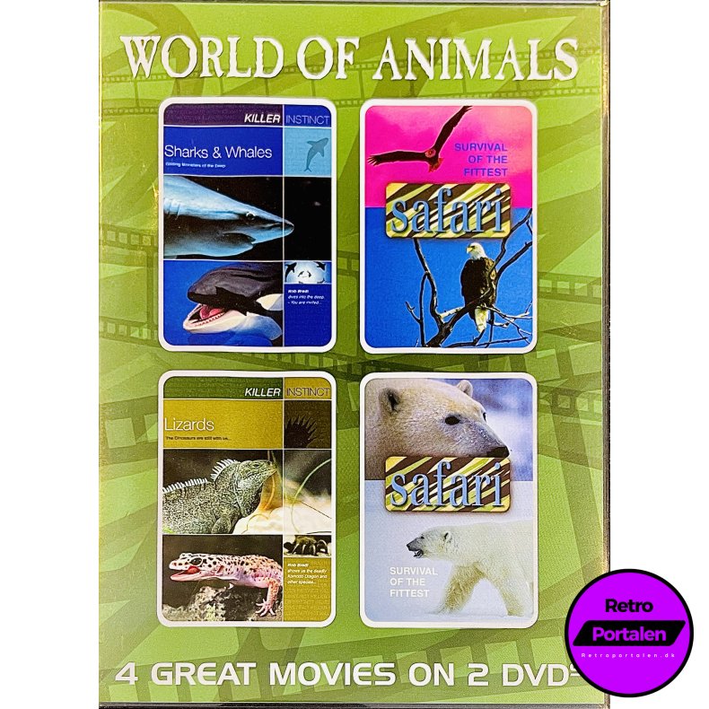 Sharks &amp; Killer Whales + Eagles + Lizards + The Polar Bear (2 Disc) (DVD)