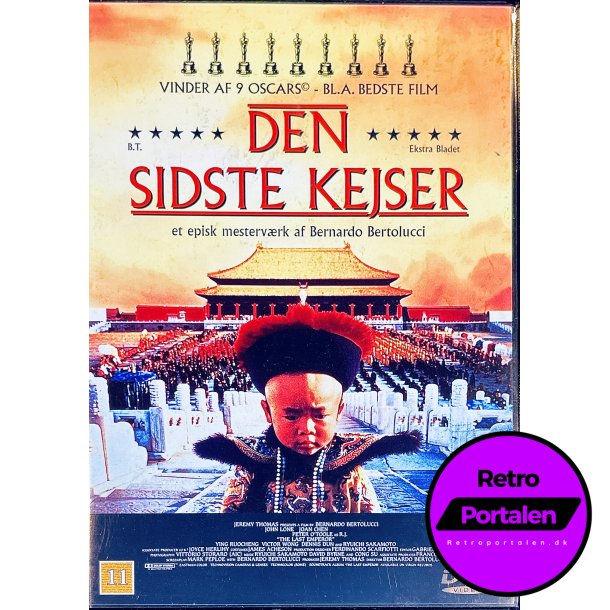 Den Sidste Kejser (The Last Emperor) (DVD)