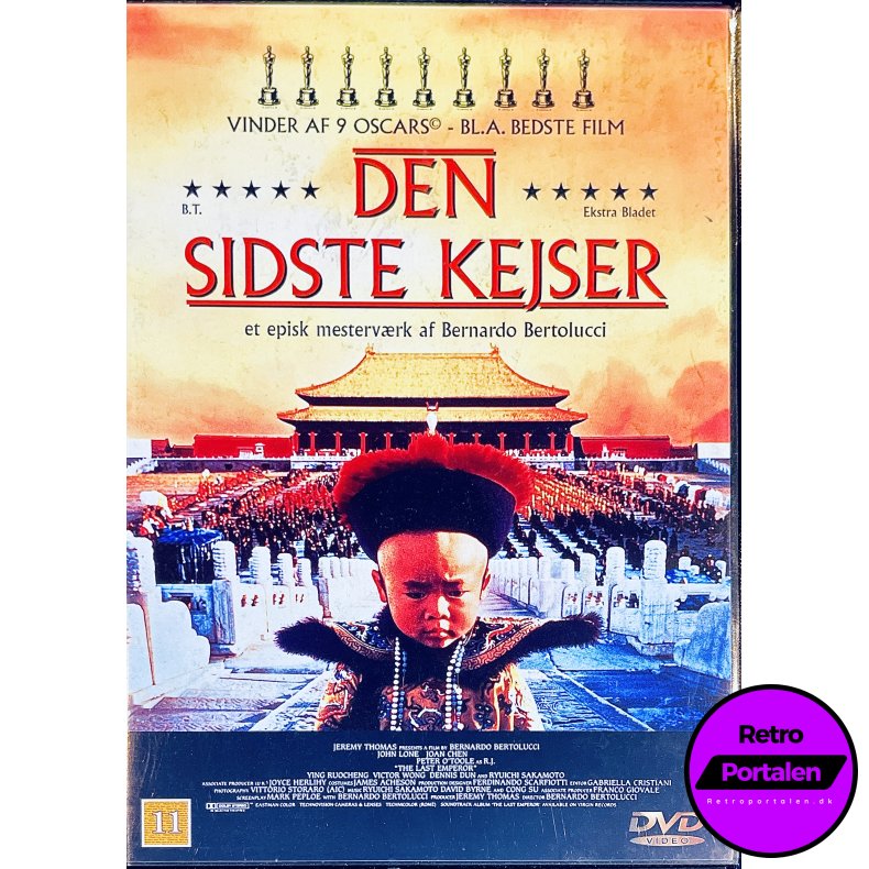 Den Sidste Kejser (The Last Emperor) (DVD)