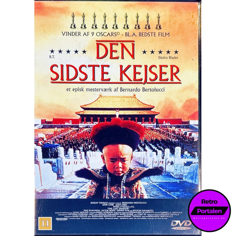 Den Sidste Kejser (The Last Emperor) (DVD)