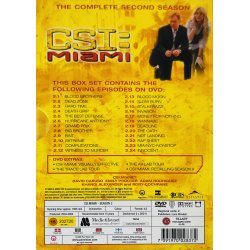 CSI: Miami (The Complete Second Season) (6 Disc) (DVD)