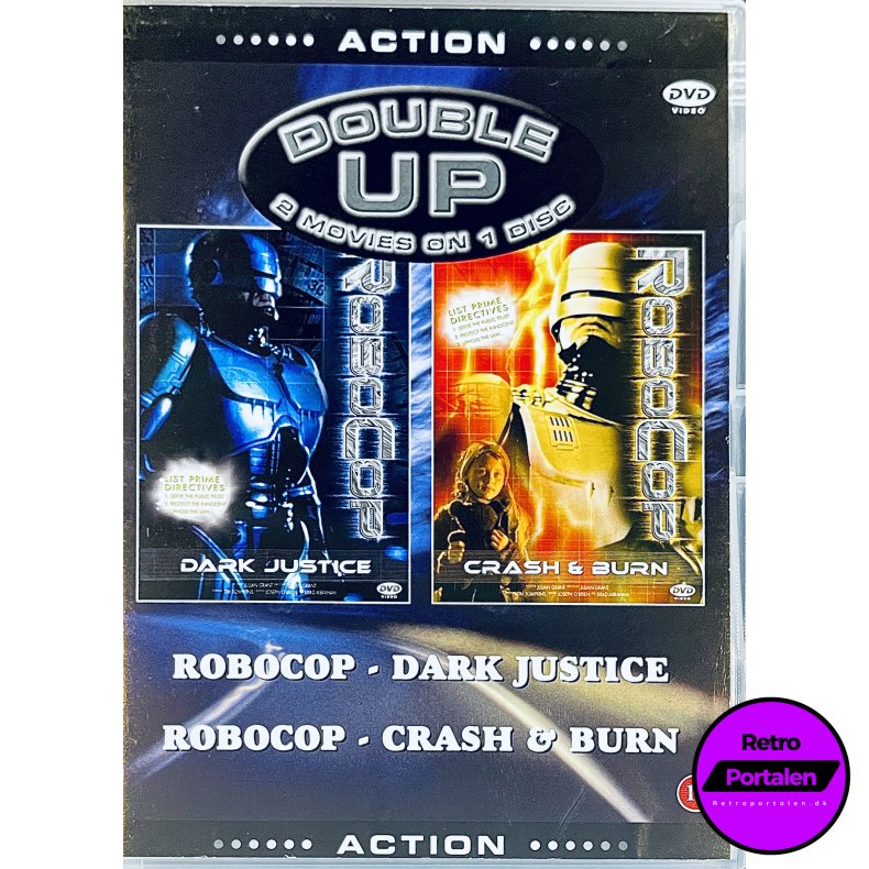 Robocop: Dark Justice + Robocop: Crash &amp; Burn (DVD)