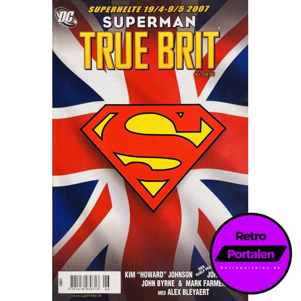 Superman: True Brit 2007 (Dansk) (DC Comics)