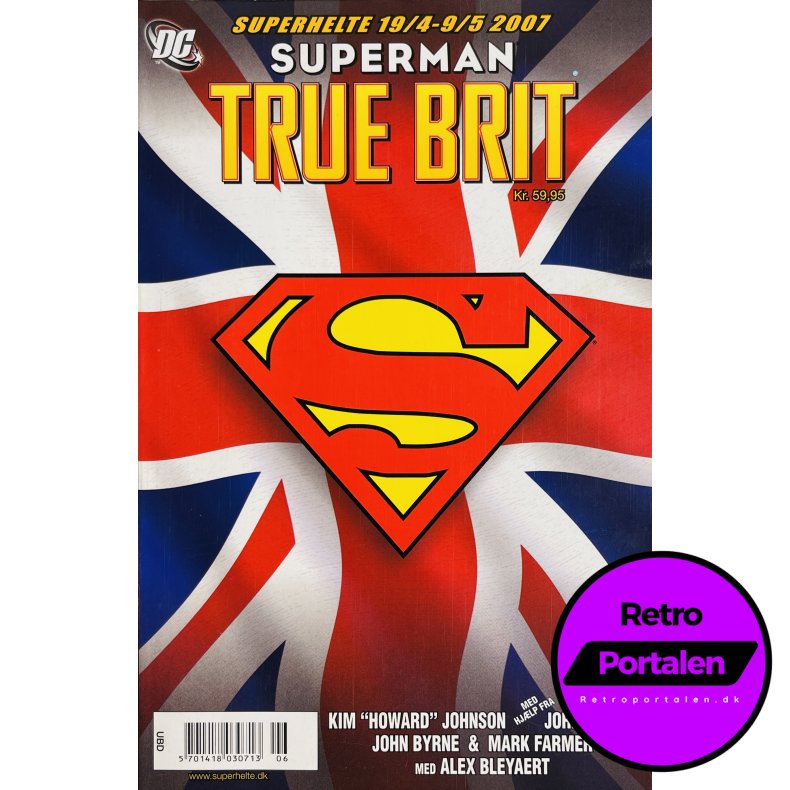 Superman: True Brit 2007 (Dansk) (DC Comics)