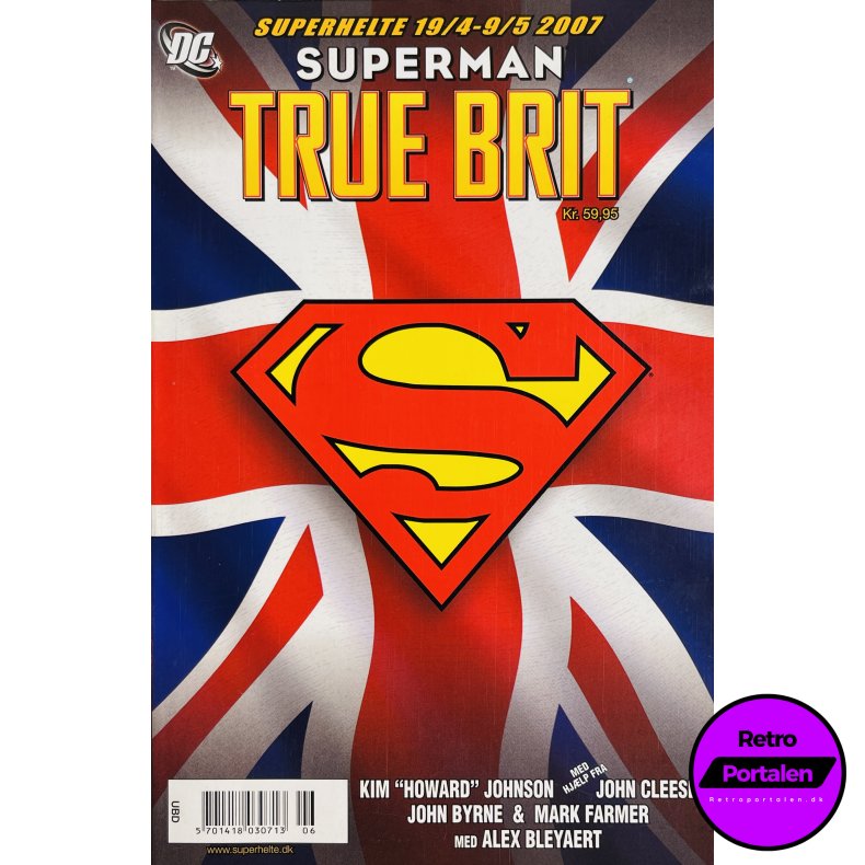 Superman: True Brit 2007 (Dansk) (DC Comics)