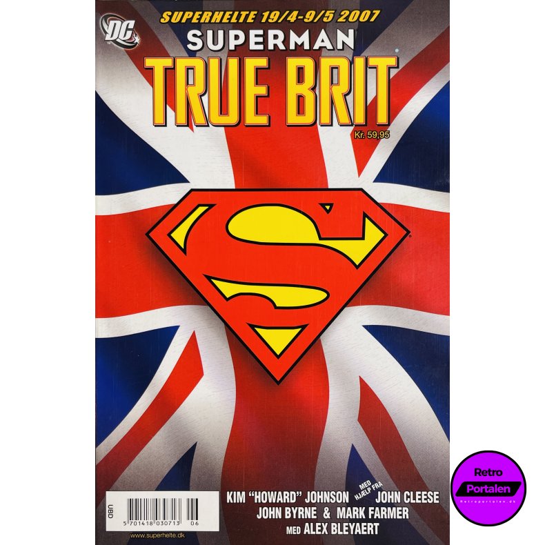 Superman: True Brit 2007 (Dansk) (DC Comics)