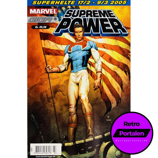 Giga 18: Supreme Power 2005 Nr. 1 (Dansk) (Marvel)