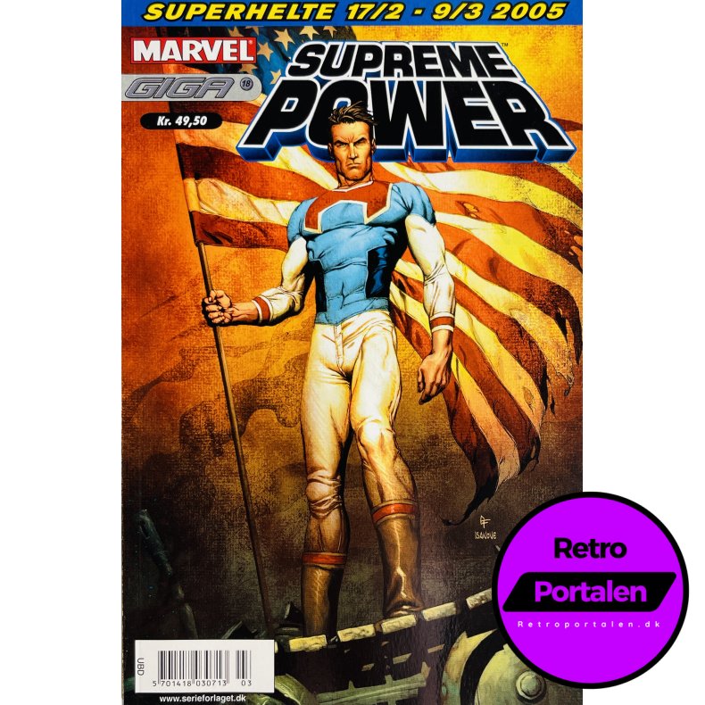 Giga 18: Supreme Power 2005 Nr. 1 (Dansk) (Marvel)