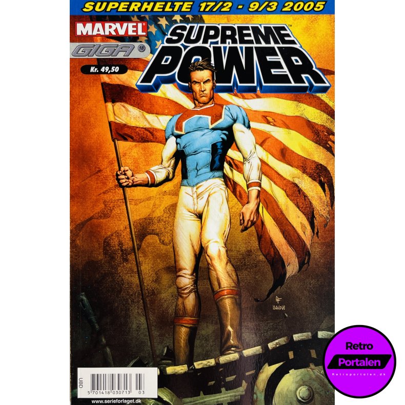 Giga 18: Supreme Power 2005 Nr. 1 (Dansk) (Marvel)