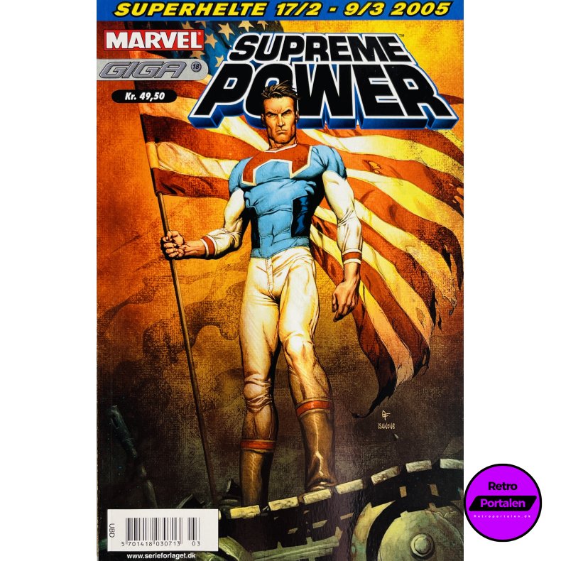 Giga 18: Supreme Power 2005 Nr. 1 (Dansk) (Marvel)