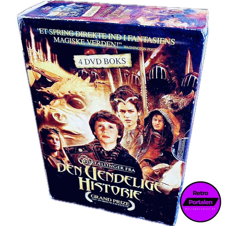 Den Uendelige Historie (4 DVD Boks) (DVD)