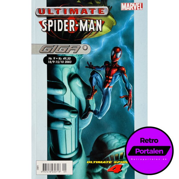 Giga 9: Ultimate Spider-Man Nr. 4 (Dansk) (Marvel)