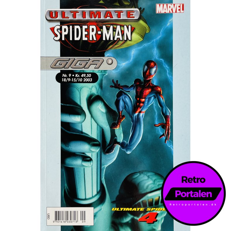 Giga 9: Ultimate Spider-Man Nr. 4 (Dansk) (Marvel)