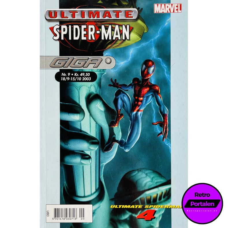 Giga 9: Ultimate Spider-Man Nr. 4 (Dansk) (Marvel)