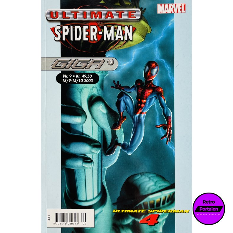 Giga 9: Ultimate Spider-Man Nr. 4 (Dansk) (Marvel)