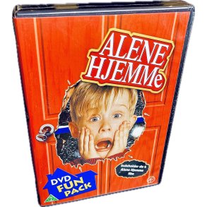 Alene Hjemme DVD Fun Pack (4 Disc) (DVD)