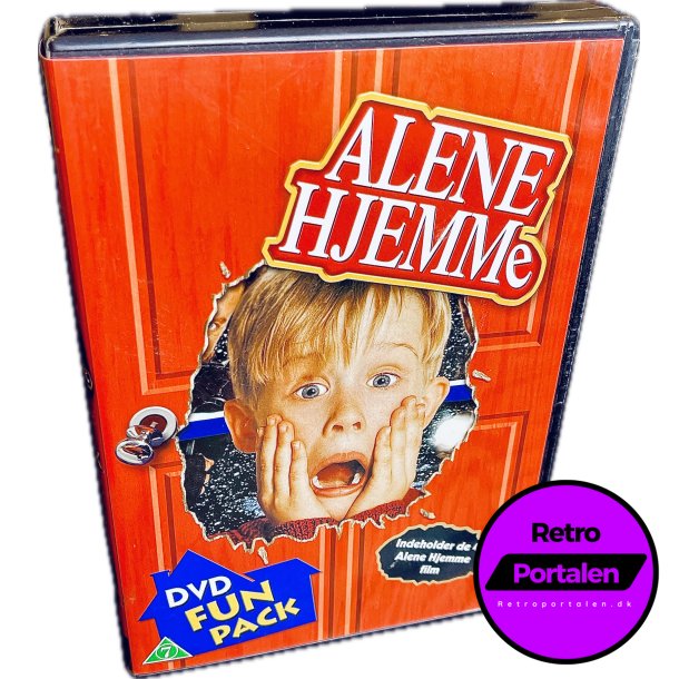 Alene Hjemme DVD Fun Pack (4 Disc) (DVD)