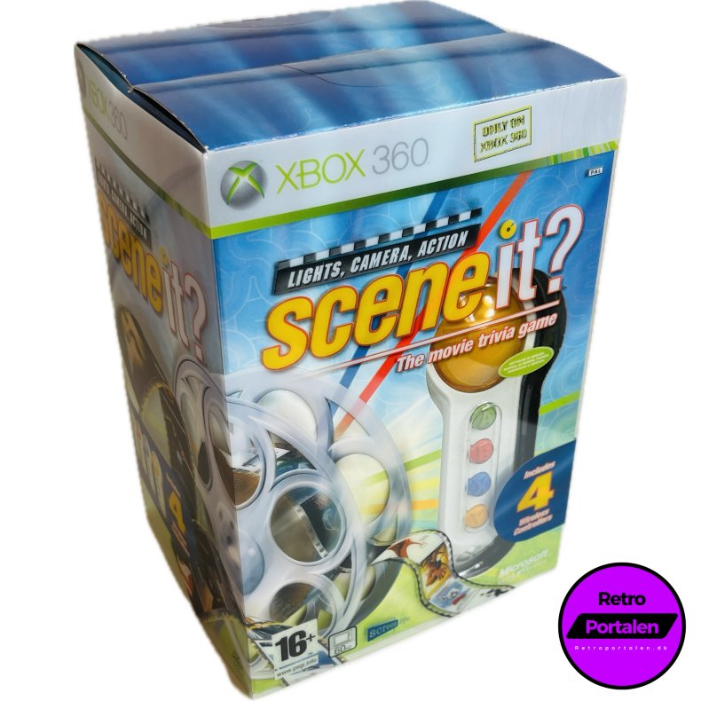 Scene It Boks (Spil Med 4 stk. Tr�dl�se Big Button "Buzzere" Pad�s) (Xbox 360)