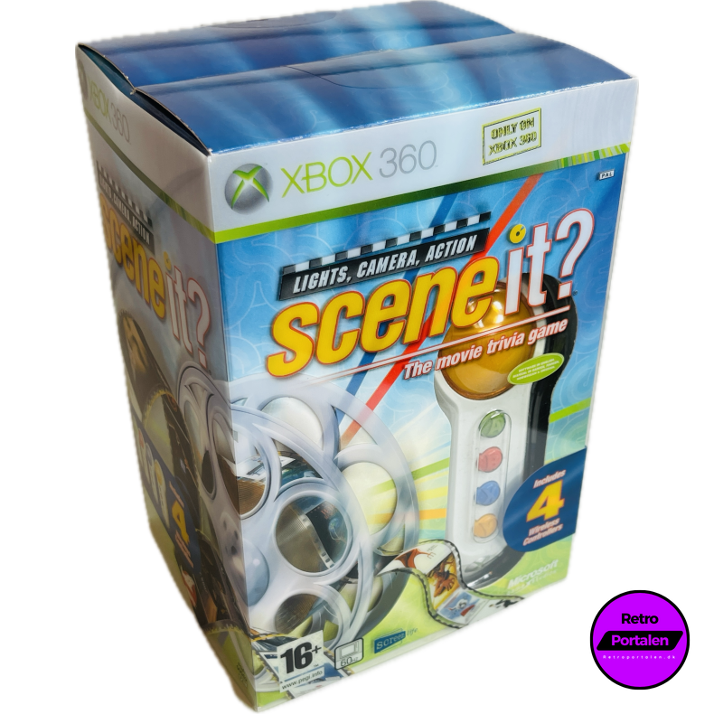 Scene It Boks (Spil Med 4 stk. Tr�dl�se Big Button "Buzzere" Pad�s) (Xbox 360)
