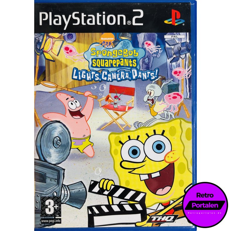 Spongebob SquarePants: Lights, Camera, Pants (PS2)