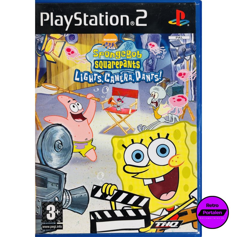 Spongebob SquarePants: Lights, Camera, Pants (PS2)