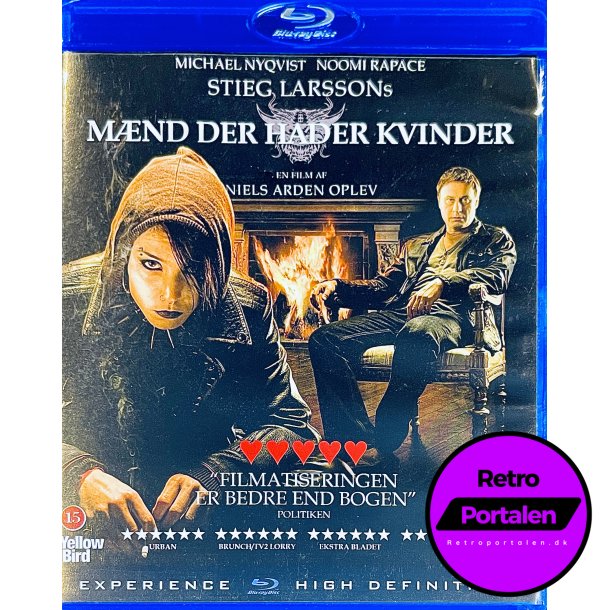 Mnd Der Hader Kvinder (Stieg Larsson) (Blu-Ray)