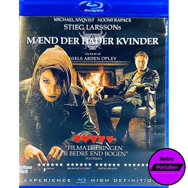 M�nd Der Hader Kvinder (Stieg Larsson) (Blu-Ray)