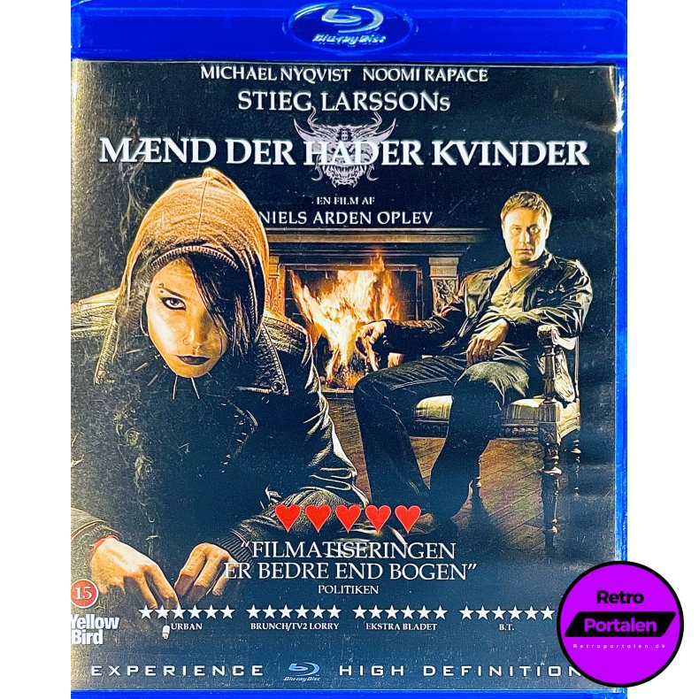 Mnd Der Hader Kvinder (Stieg Larsson) (Blu-Ray)