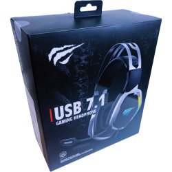 Havit Gaming H2018U Kabling Headset - Sort / S�lv (NY) (PC)