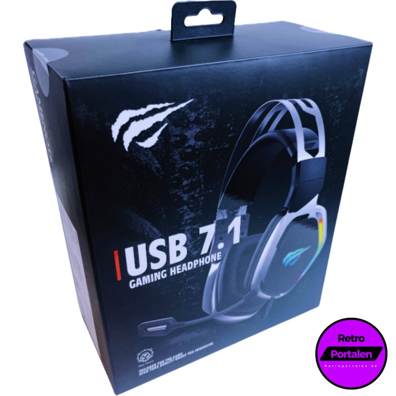 Havit Gaming H2018U Kabling Headset - Sort / S�lv (NY) (PC)