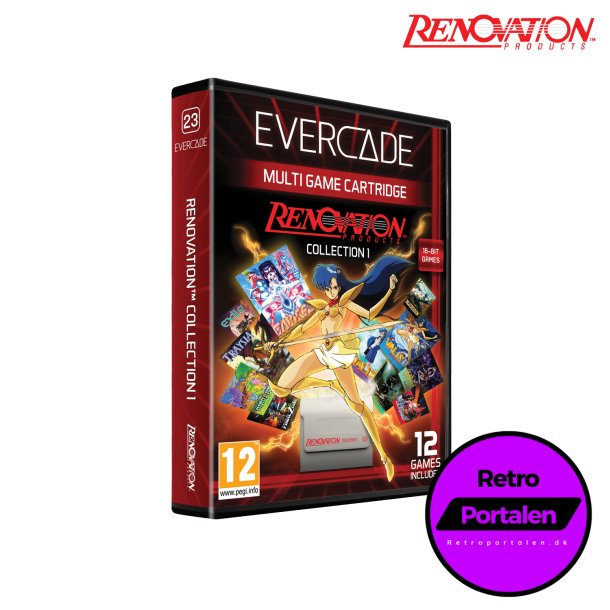 Blaze Evercade Renovation Collection 1 Cartridge (NY) (Evercade)