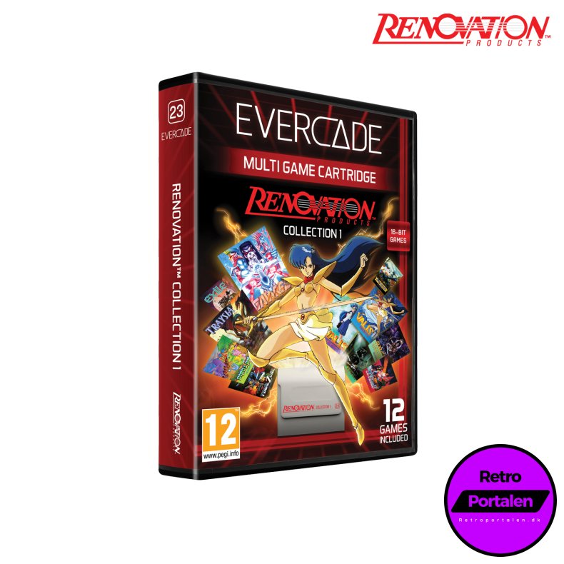 Blaze Evercade Renovation Collection 1 Cartridge (NY) (Evercade)