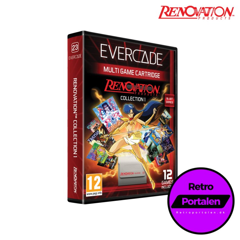 Blaze Evercade Renovation Collection 1 Cartridge (NY) (Evercade)