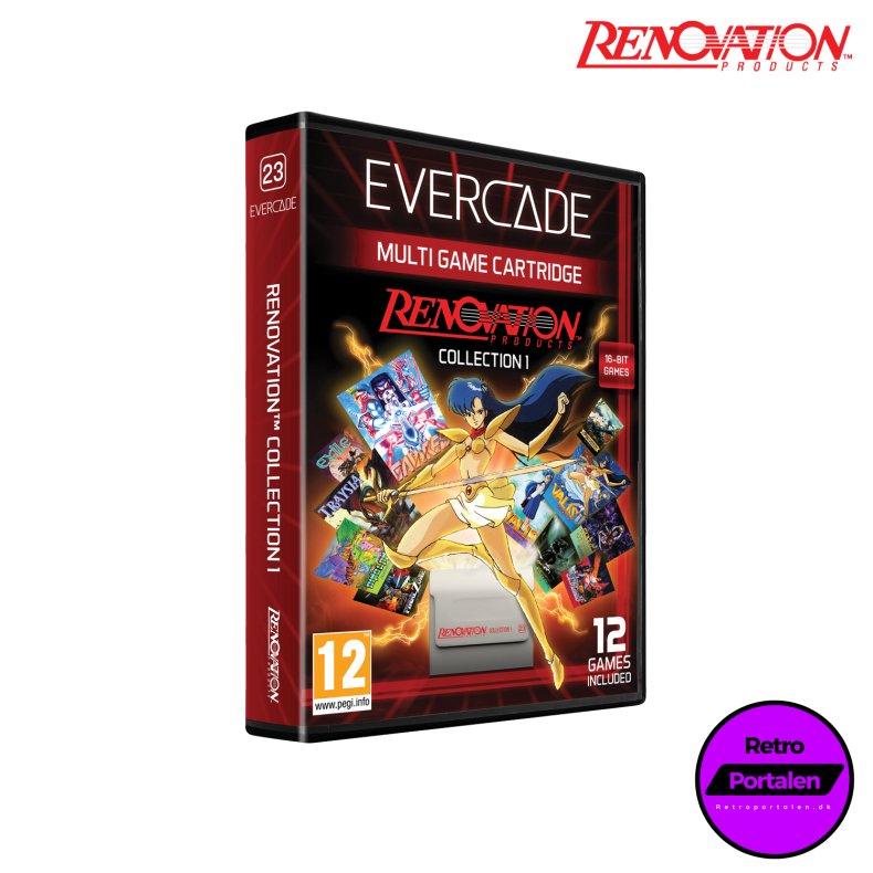 Blaze Evercade Renovation Collection 1 Cartridge (NY) (Evercade)