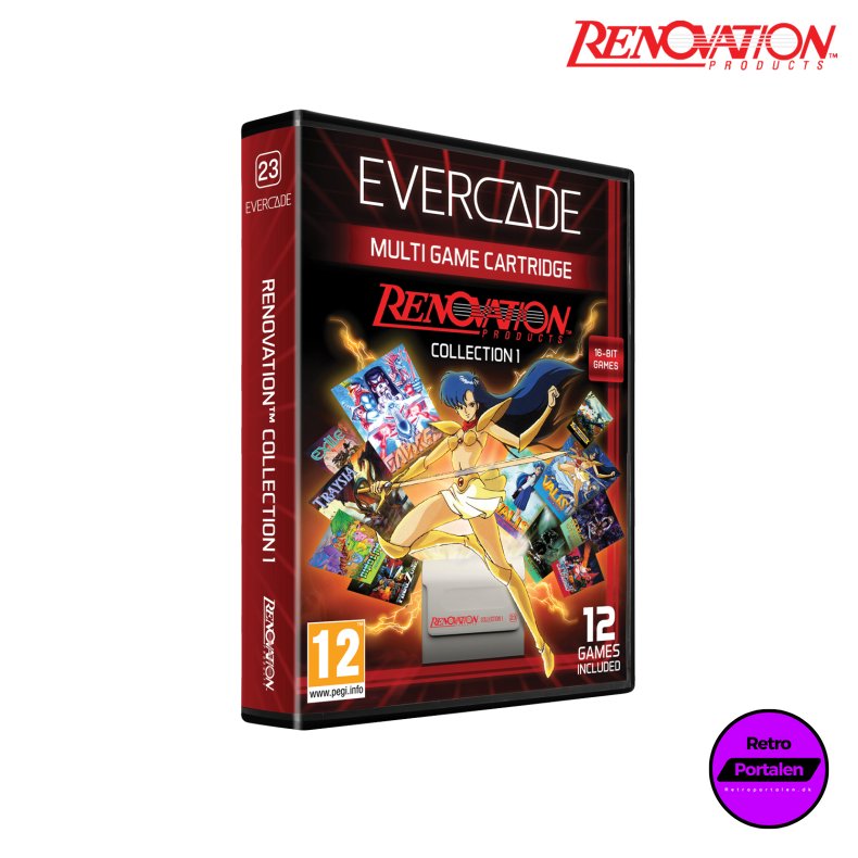 Blaze Evercade Renovation Collection 1 Cartridge (NY) (Evercade)